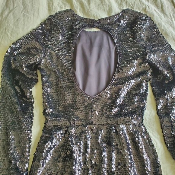 Rachel Zoe "Selita" Black Sequin Dress - Picture 5 of 8